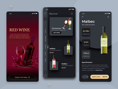 Liquor Delivery App UI Kit