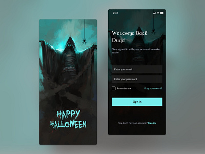 Hello-ween 🎃 - eCommerce UI Design app clone app design app development app ui design ecommerce app graphic design halloween mobile app mobile app design ui ui design