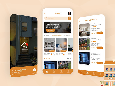 Hotel Booking 🏨 App UI Design