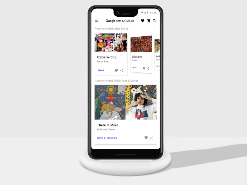 Google Arts & Culture Concept