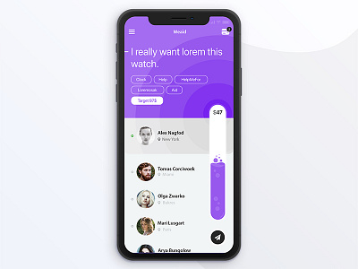iPhone X - Weaid Concept concept interface ios iphone iphone x iu mobile ux weaid