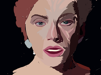 Ally adobe draw lady gaga portrait