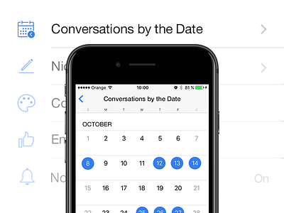 Let’s make Facebook Messages great again! calendar design facebook fix messages messanger ux