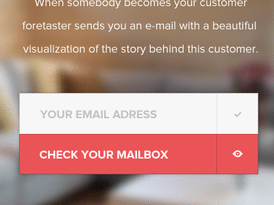 foretaster web / GIF box email gif input lead