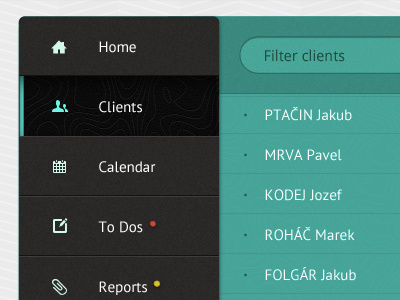 Dashboard clients dashboard manager ui