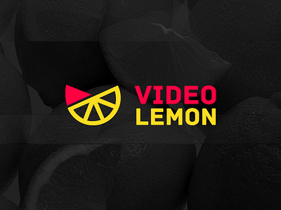 Video Lemon branding design logo