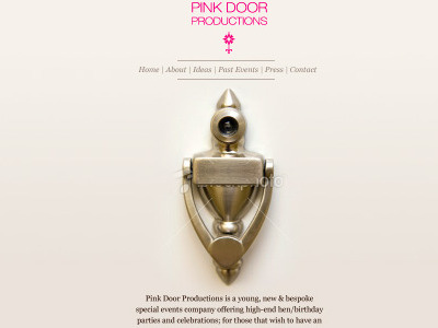 Pink Door Productions Homepage