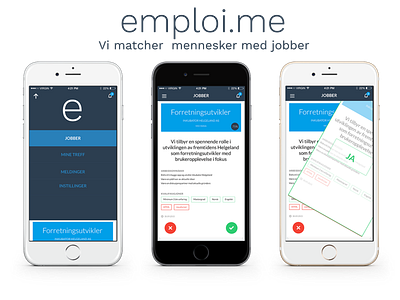 emploi - job matching app