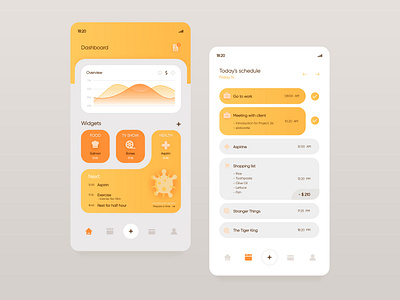 App UI design