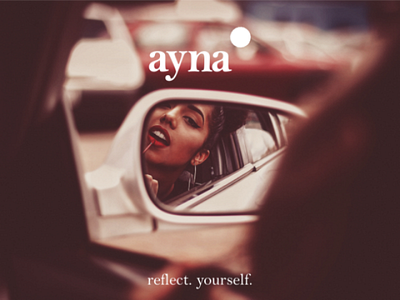 ayna | Cosmetic Branding branding cosmetics identity india logo luxury modern