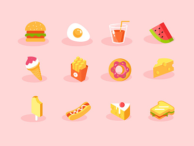 icon food icon illustration 插图 设计