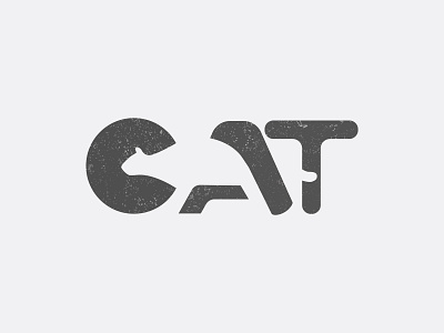 CAT LOGOTYPE design dribbble icon illustration logo minimal type typography vector