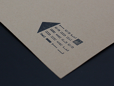 Kunsthaus Tacheles logo art logo monospaced stamp