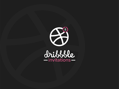 Two Dribbble Invites designer invite dribbble dribbble invite giveway invite invite giveaway two