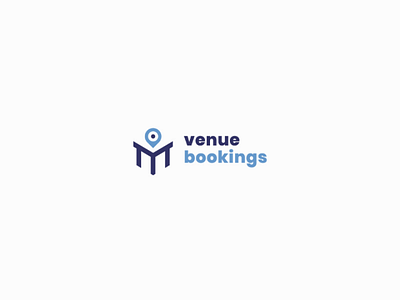 Venue bookings logo concept