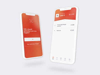 UI Design Ordering Application