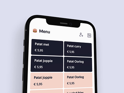 Product Design - Waiter app ios iphone mockup motion product product design ui uiux ux