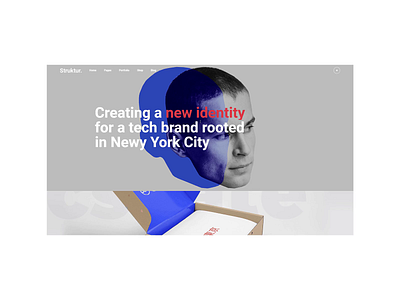 Struktur - Creative Agency Theme agency branding creative design graphic hello dribbble minimal modern portfolio showcase ui ux website wordpress