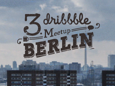 Berlin dribbble Meetup berlin meet meetup