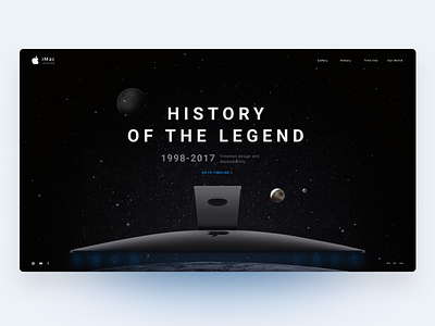 History of the legend apple black black and white design history imac imac pro legend ui ui ux design uidesign web