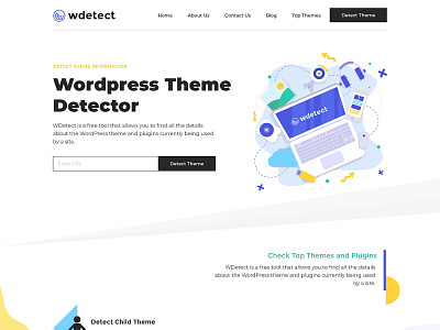 Website Design for Wordpress theme detection facility branding design ui ui ux ui design uidesign uiux user interface ux ux ui uxdesign uxui web web design webdesign website wordpress design