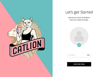 Catlion Weekly Challenge participation page branding cat design lion logodesign ui ui ux ui design uidesign uiux user interface ux ux ui ux design uxdesign uxui web web design webdesign website