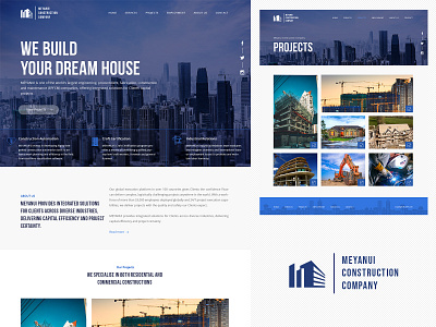 Meyanui Construction Website