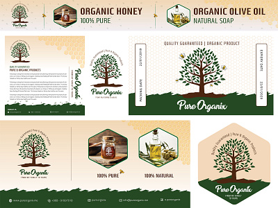 Banners and Labels design