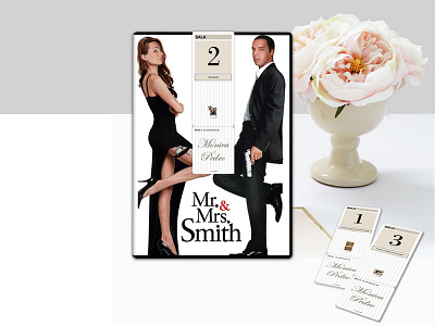 M&P | Wedding Design bride design films graphic groom identity invitation menu photo print typography wedding