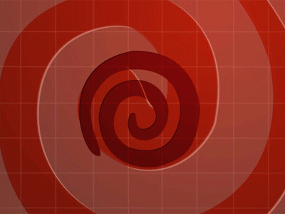 red spiral after effects gif animation loop vdmx visuals