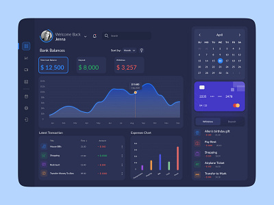 Financial Management Dashboard