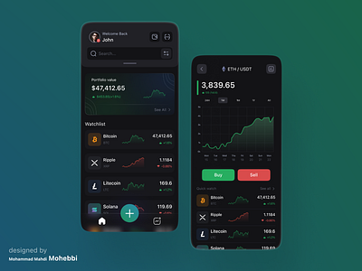 Cryptocurrency App