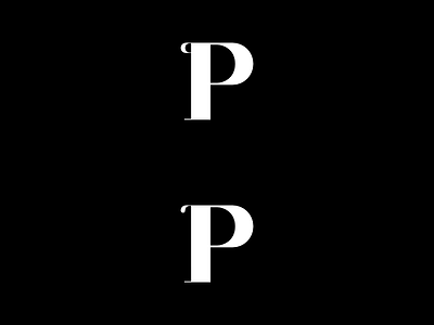 P lettering