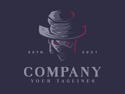 the cowboy branding character cowboy design esport graphic design illustration logo logo for sale mascot modern vector