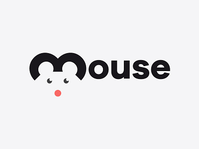 Mouse creative design graphic graphic design illustrator inspiration logo minimal typography vector