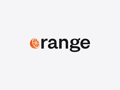 3/3 Orange Logo Idea design gradient graphic design inspiration logo logo design orange typography vector