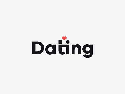 Dating creative dating design graphic graphic design illustrator inspiration logo logo design love minimal typography vector