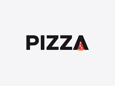 Pizza creative design designer logo food graphic graphic design logo logo design logos logotype pizza typography vector