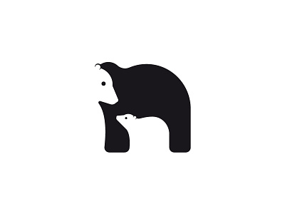 Bears negative space