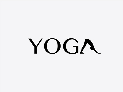 Yoga blackandwhite creative design fitness graphic graphic design gym illustrator inspiration logo logo design minimal typography vector yoga yoga pose
