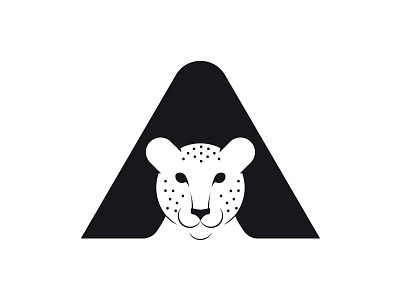 Letter A + Cheetah