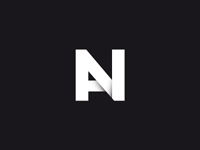 N + A + I bnw clean creative design graphic graphic design illustration illustrator inspiration letters logo logo design minimal monogram simple vector