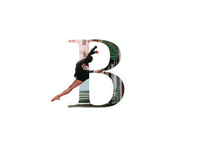 "B" Letter Portrait art artwork ballet creative dance design designer digital digital art graphic image inspiration minimal photo photo manipulation photoshop portrait visual art