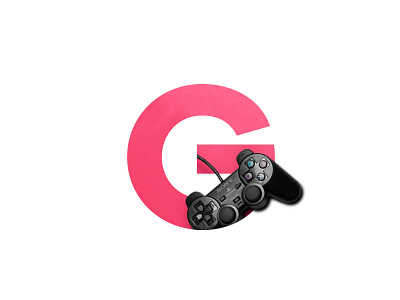 "G" Letter Portrait creative design digital art game gamer gaming graphic graphic design graphic art image inspiration letter minimal photo art photo manipulation photoshop playstation portrait visual art