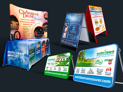 Advertising stands advertising design design polygraphy print design stand