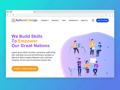 Landing Page design illustration landing page landing page design landingpage ui ui ux design ui design ui ux uiux ux web webdesign website xd