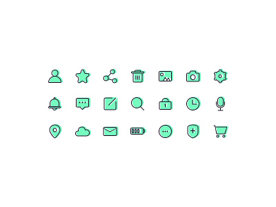 Icon Set icon ui