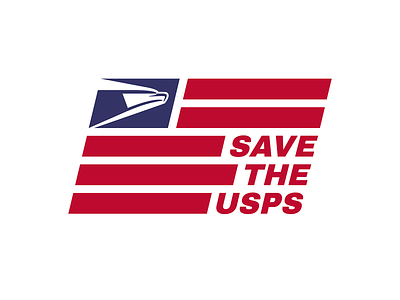 #SavetheUSPS branding design logo typography usps