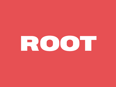 ROOT branding design logo typography