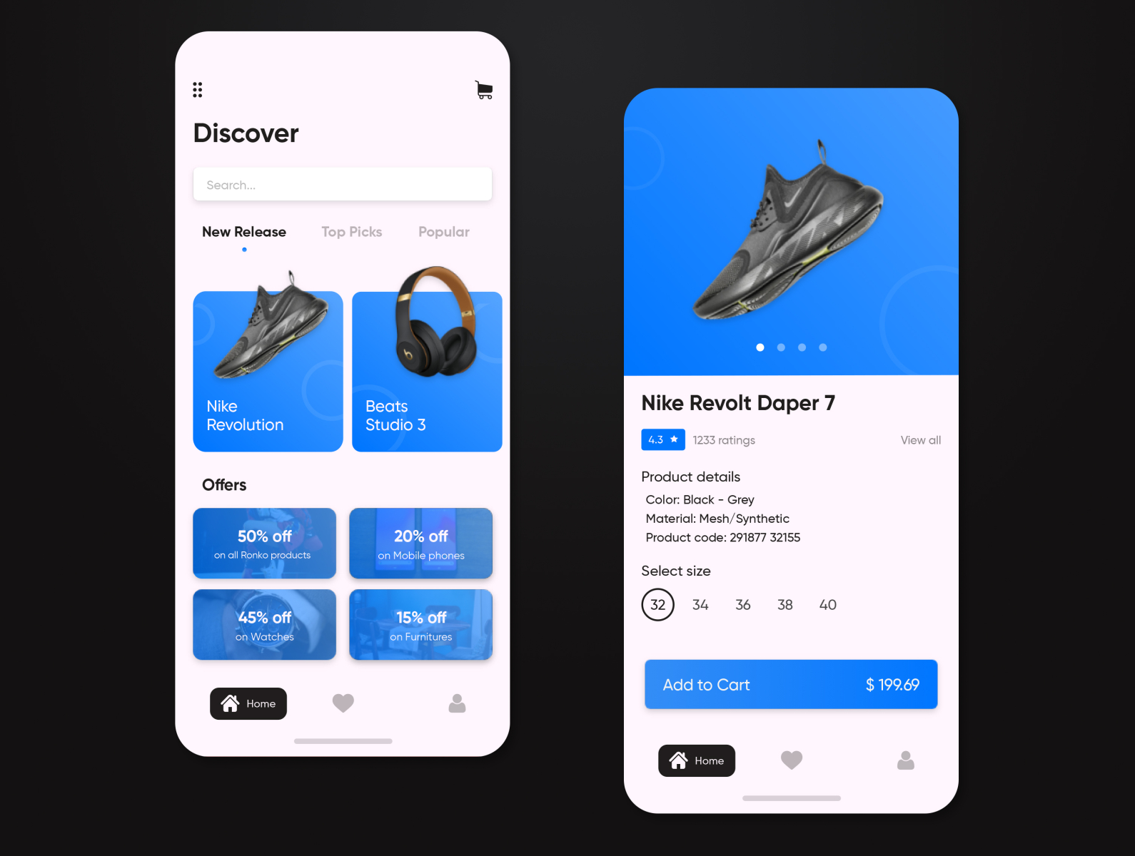 Ecommerce Concept UI by Akshay Pratap Singh on Dribbble